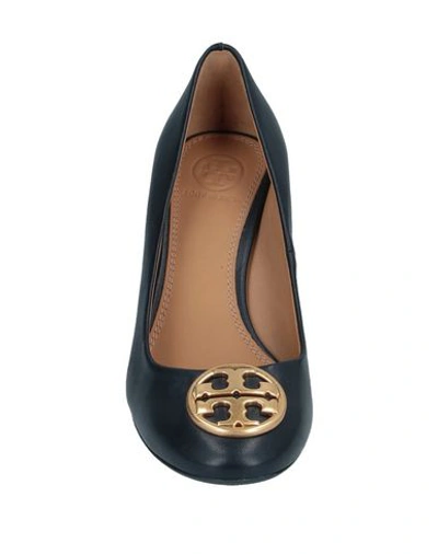 Shop Tory Burch Pump In Dark Blue