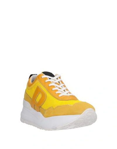 Ruco Line Sneakers In Ocher