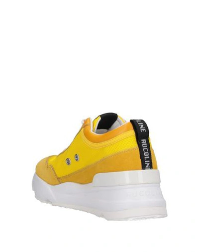 Ruco Line Sneakers In Ocher