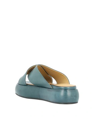 Shop Ernesto Dolani Sandals In Deep Jade