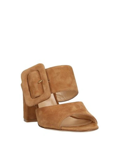 Shop Jucca Sandals In Camel