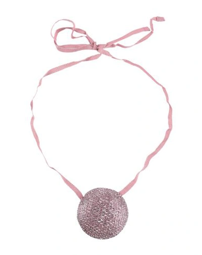 Shop Dries Van Noten Necklace In Pink