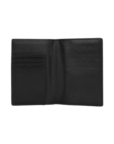 Shop Karl Lagerfeld Document Holder In Black