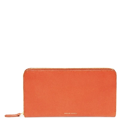 Shop Mansur Gavriel Brandy Continental Wallet