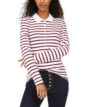 tommy hilfiger long sleeve polo womens