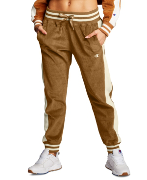 brown champion joggers