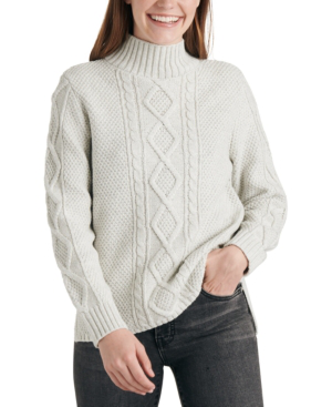 lucky brand cable knit sweater