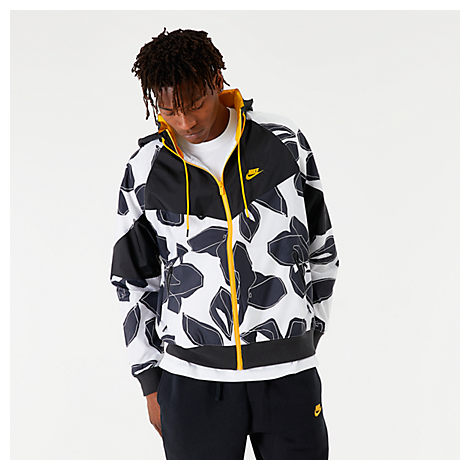 floral windbreaker nike