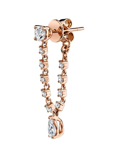 Shop Anita Ko Olivia Earring Rose Gold In Not Applicable