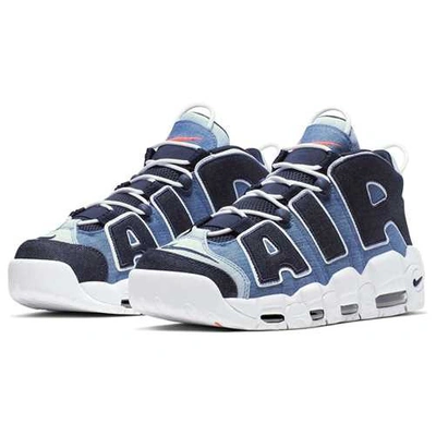 Shop Nike Air More Uptempo 96 Sneakers In White