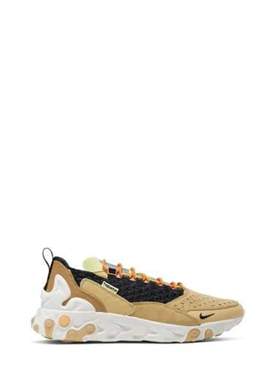 Shop Nike React Sertu Sneakers In Brown