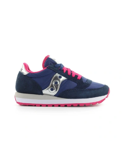 Saucony jazz 2025 blu e fucsia