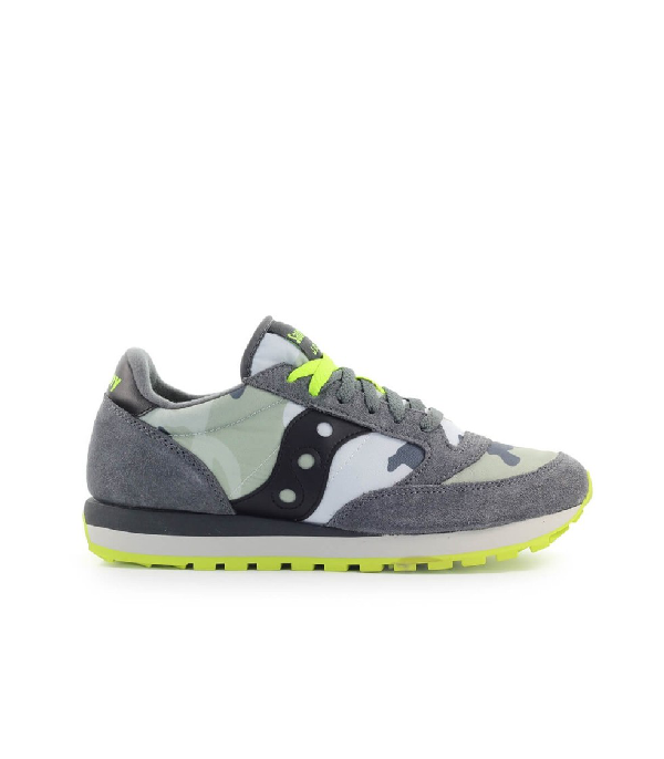 saucony jazz grey yellow