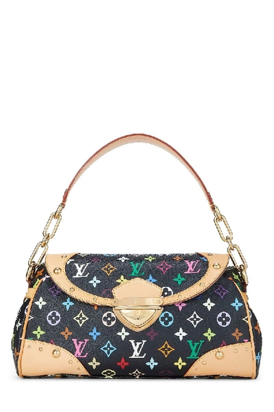 Pre-owned Louis Vuitton Takashi Murakami X  Black Multicolore Beverly Mm