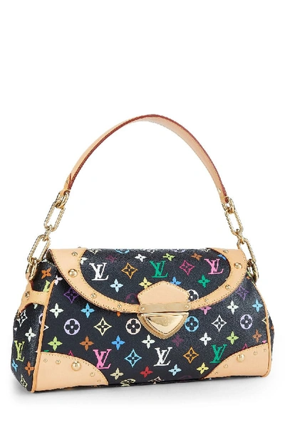 Pre-owned Louis Vuitton Takashi Murakami X  Black Multicolore Beverly Mm