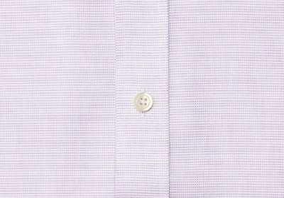 Shop Ledbury Men's Lavender Freeman Oxford Dress Shirt Lavender Purple Cotton