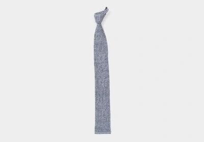 Shop Ledbury Men's Light Blue Wilshire Knit Tie Silk