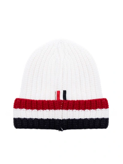 Shop Thom Browne Hat In White
