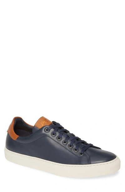 Shop Good Man Brand Legend Low Top Sneaker In Navy/ Vachetta