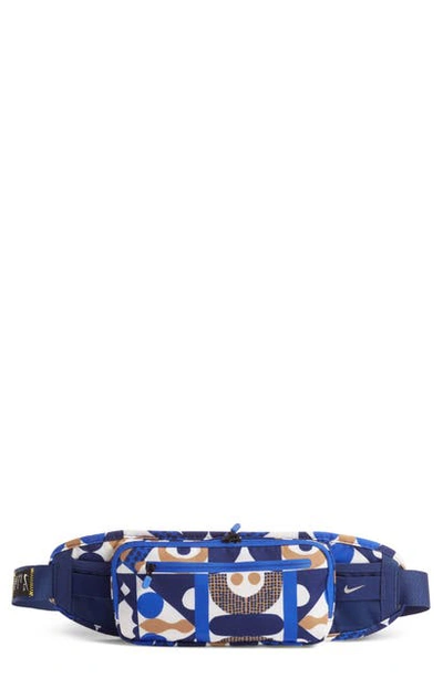 Shop Nike Cody Hudson Art Belt Bag In Blue Void/ Hyper Roya