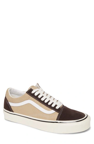 Shop Vans Anaheim Factory Old Skool 36 Dx Sneaker In Chocolate/ Khaki