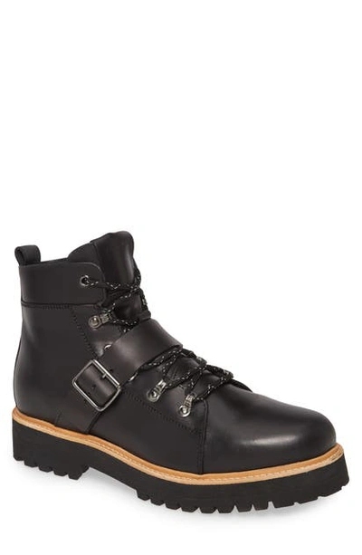 Shop Allsaints Rich Plain Toe Boot In Black