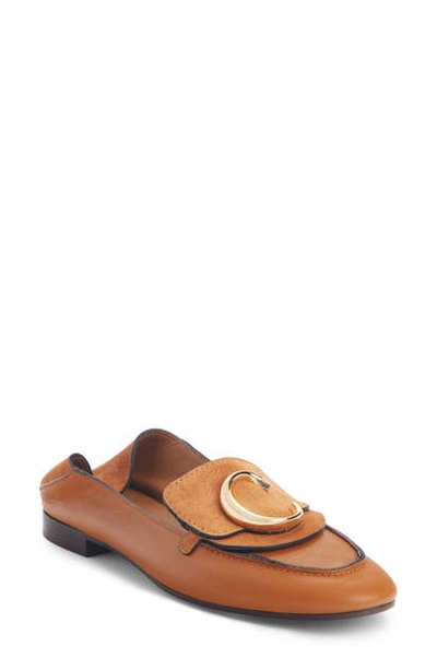 Shop Chloé C Convertible Loafer In Ochre Delight