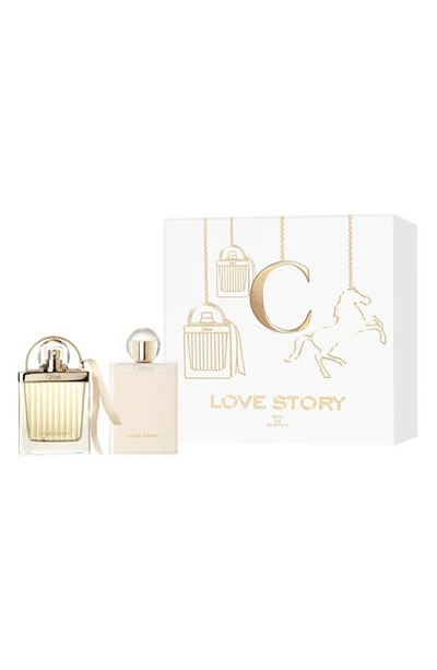 Shop Chloé Love Story Eau De Parfum Set (usd $135 Value)