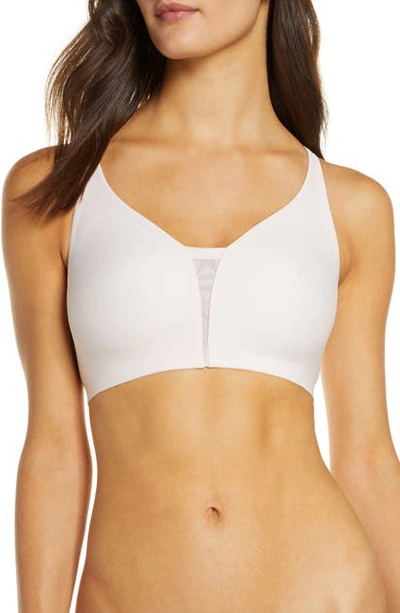 Shop Calvin Klein Triangle Bralette In Nymphs Thigh