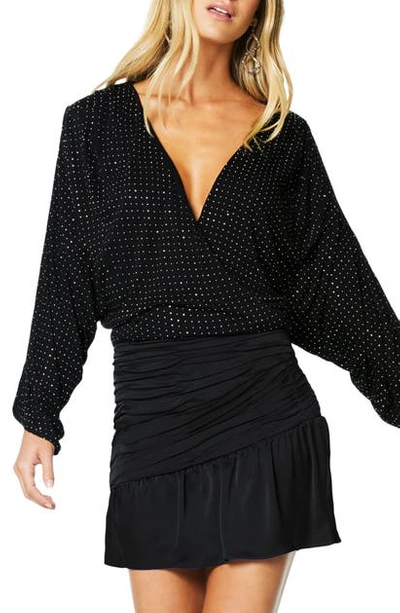 Shop Ramy Brook Esther Studded Top In Black