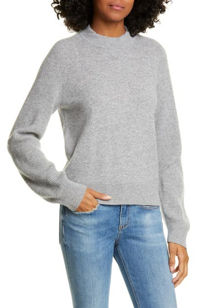Shop Rag & Bone Logan Cashmere Sweater In Heather Grey