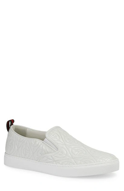 Shop Gucci Quilted Sneaker In Great White