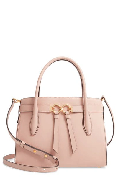 Shop Kate Spade Medium Toujours Leather Satchel In Flapper Pink