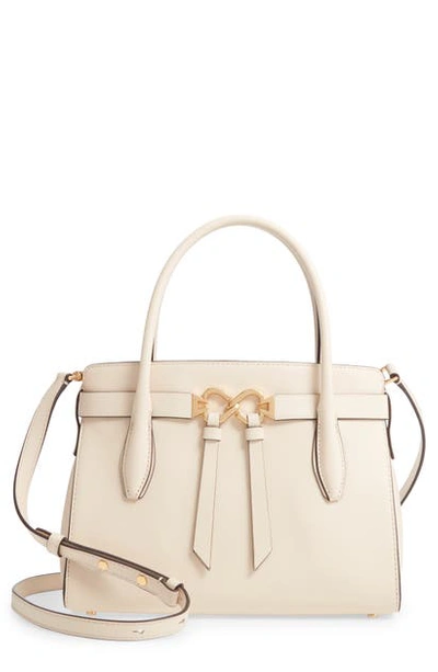 Shop Kate Spade Medium Toujours Leather Satchel In Bare