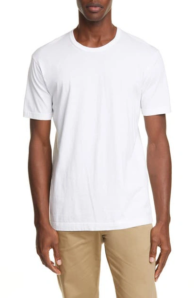 Shop Norse Projects Joakim Cotton Crewneck T-shirt In White