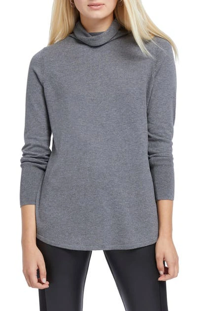 Shop Nic + Zoe It Item Turtleneck Sweater In Earl Grey