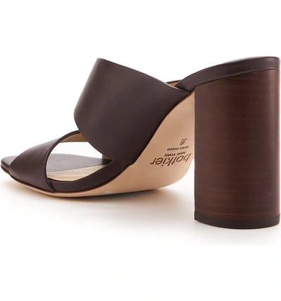 Shop Botkier Raven Slide Sandal In Cocoa Leather