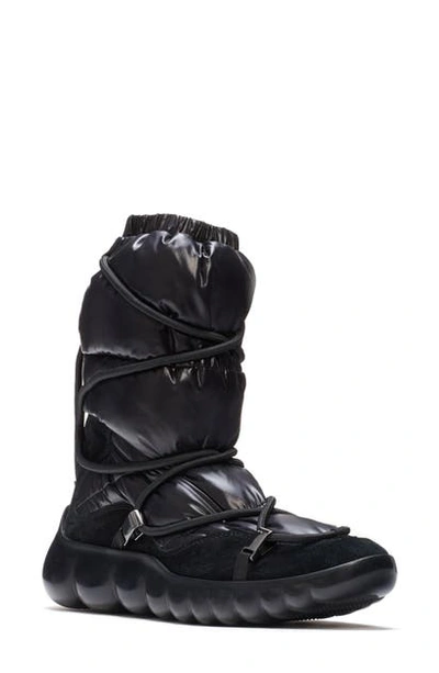 Shop Moncler Cora Stivale Snow Boot In Black
