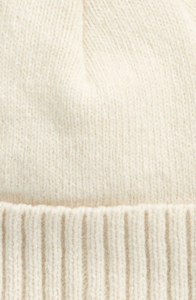 Shop Patagonia Brodeo Wool Stocking Cap In Birch White
