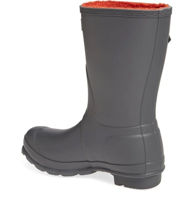 Shop Hunter Original Insulated Short Waterproof Rain Boot In Luna