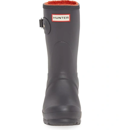 Shop Hunter Original Insulated Short Waterproof Rain Boot In Luna