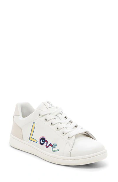 Shop Ed Ellen Degeneres 'chapala' Sneaker In White/ Art Leather