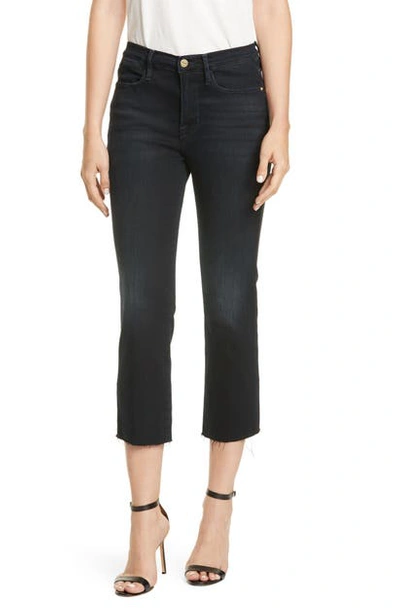 Shop Frame Le High Straight Leg Ankle Jeans In Keen