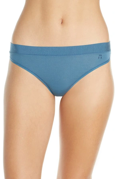 Shop Tommy John Second Skin Thong In Real Teal