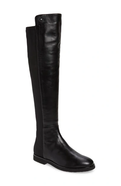 Shop Agl Attilio Giusti Leombruni Softy Tall Boot In Black Leather