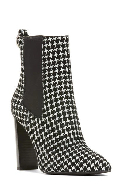 Shop Paige Kingston Bootie In Houndstooth