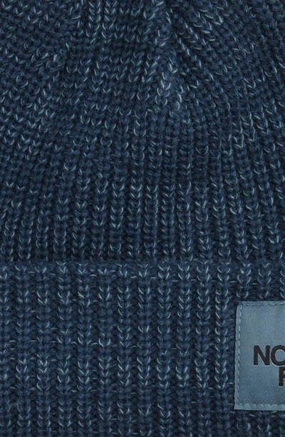 Shop The North Face Salty Dog Beanie - Blue In Blue Wing Teal/ Bluestone