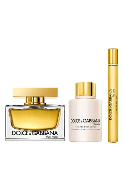 Shop Dolce & Gabbana Beauty The One Eau De Parfum Set (usd $177 Value)