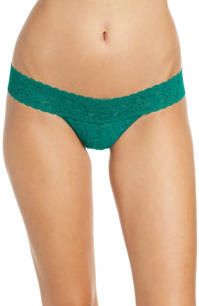 Shop Hanky Panky Signature Lace Low Rise Thong In So Jaded