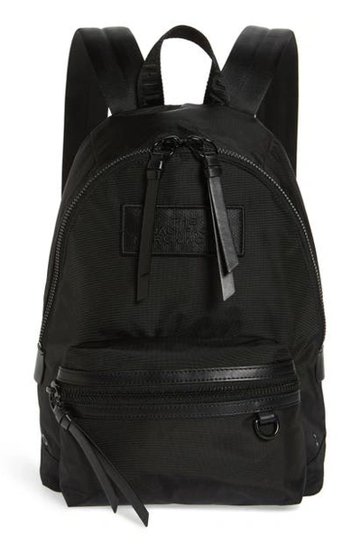 Shop The Marc Jacobs The Medium Backpack In Black